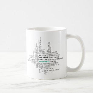 Mug Le 46:10 de psaume soit toujours et sait