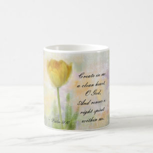 Mug Le 51:10 de psaume créent dans moi Dieu propre du