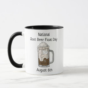 Mug Le 6 août est le jour national du flotteur de bièr