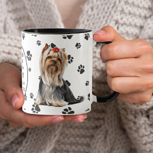 Mug Le 8e jour Dieu a créé Yorkies