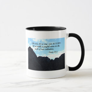 Mug Le 95:1 O de psaume viennent, nous laissent