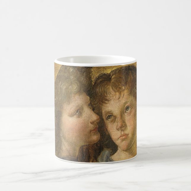 Mug Le baptême de Léonard de Vinci des anges du Christ (Centre)