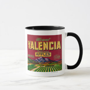 Mug Le bâti Valence Apple marquent - Watsonville, CA