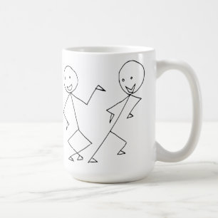Mug Le bâton figure la danse