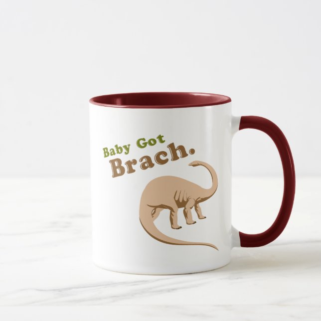 Mug Le bébé a obtenu Brach (Droite)