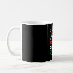 Mug Le berger australien Merry Woofmas Noël