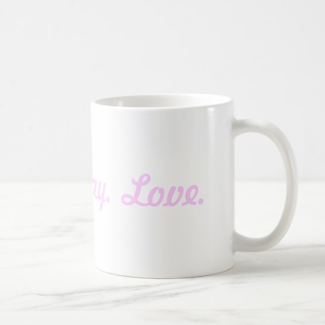 Mug Le bip, prient, aiment (Droite)