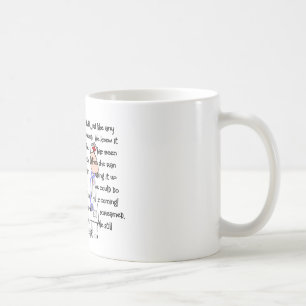 Mug Le "bleu de code vient ! "--Cadeaux d'art