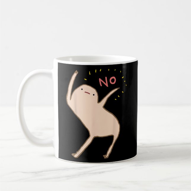 Mug Le Blob Honnête Dit Non (Gauche)