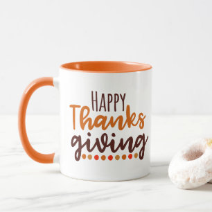 Mug Le bon thanksgiving exprime des vacances