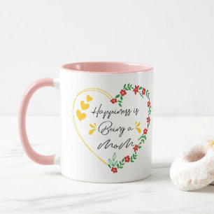 Mug Le bonheur d'être maman Funny Mothers Day Nouvelle