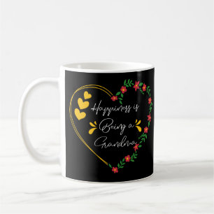 Mug Le Bonheur Est D'Être Grand-Mère Mignonne Nouvelle