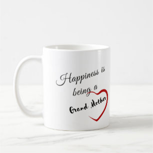 Mug Le bonheur est d'être une grande mère