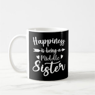 Mug Le Bonheur Est D'Être Une Soeur Moyenne Et Une Soe