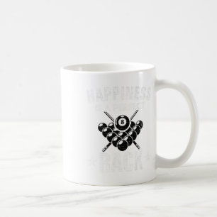 Mug Le Bonheur Est Un Rack Parfait Funny Pool Billard 