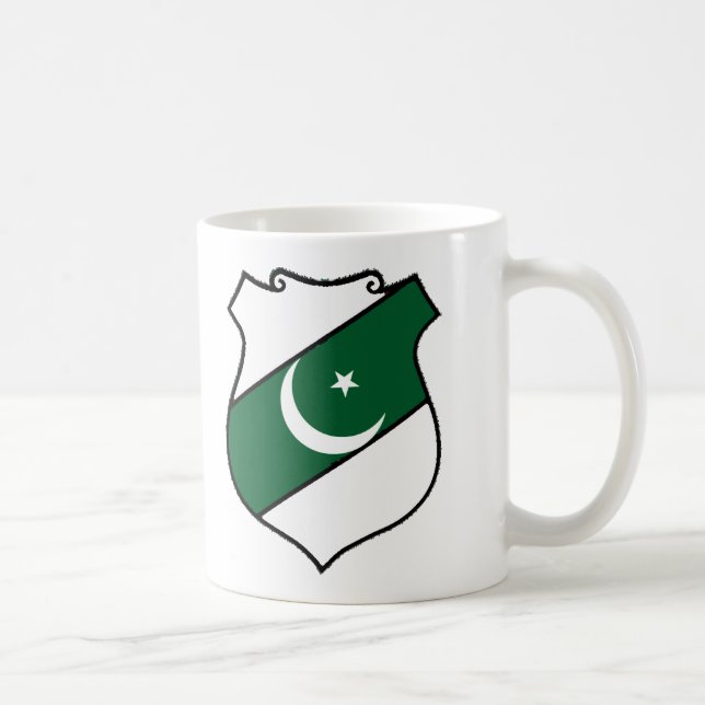 Mug Le bouclier du Pakistan (Droite)
