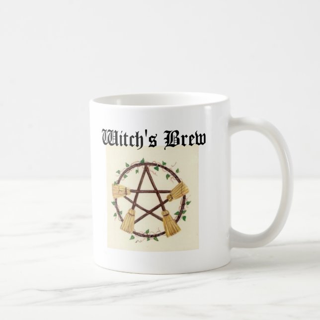 Mug Le Brew de la sorcière de pentagone étoilé de (Droite)