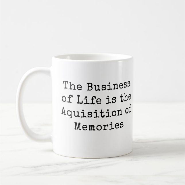 Mug Le Business of Life est ... (Gauche)