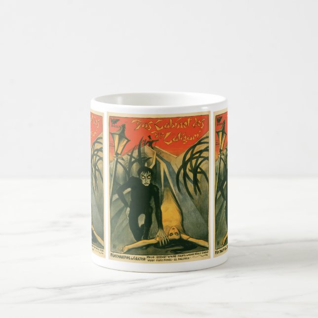 Mug Le Cabinet de l'affiche de film de Dr. Caligari (Centre)