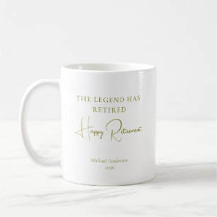 Mug Le Cadeau de Retraite de la Légende