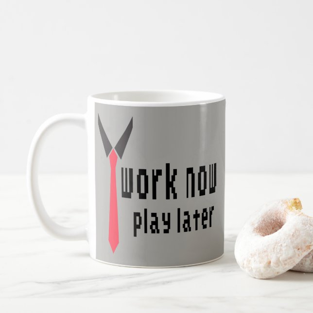 Mug Le cadeau drôle pour le collègue travaillent (Avec donut)