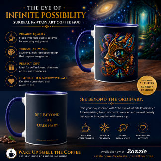 Mug Le café de l'Œil de Possibilité Infinie