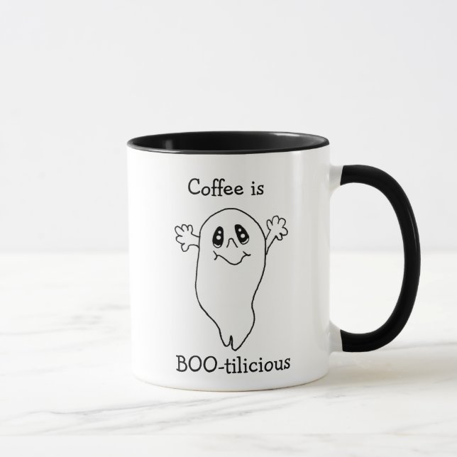 Mug Le café est Boo-tilicious (Droite)