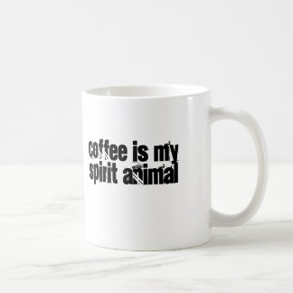 Mug Le café est mon animal d'esprit