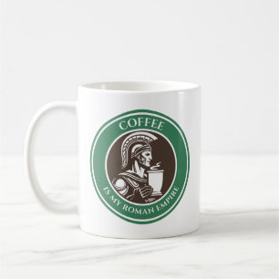 Mug Le café est mon Empire romain