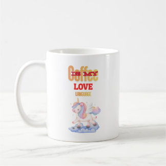 Mug Le café est mon langage de l'amour