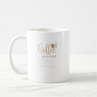 Mug Le Café Me Fait Commencer Jésus Me Garde À Aller J