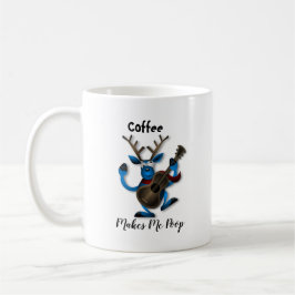 Mug Le café me fait de la purée, un cadeau de gag amus