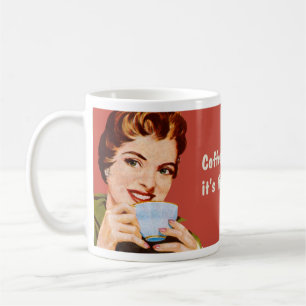 Mug Le café me maintient occupé jusqu'à ce qu'il so