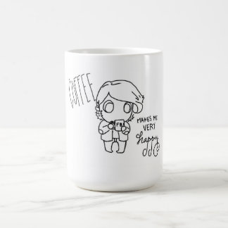 Mug Le café me rend très heureux