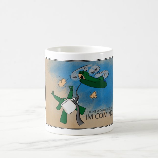 Mug Le café sauve la journée tous les jours (Centre)