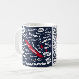 Mug Le Caillou humour local, Nouvelle-Calédonie