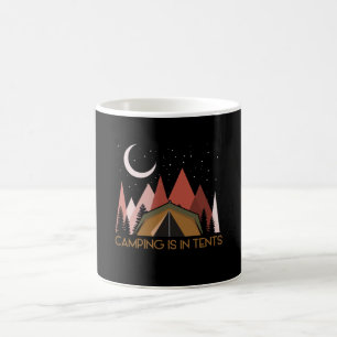 Mug Le Camping Se Fait Dans Des Tentes Camping Drôle
