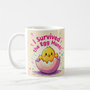 Mug Le Canard A Survécu À La Chasse Aux Oeufs