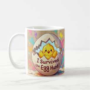 Mug Le Canard A Survécu À La Chasse Aux Oeufs De Pâque