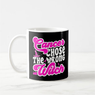 Mug Le cancer a choisi la mauvaise sorcière Cancer du