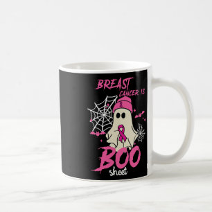 Mug Le cancer est une feuille de boo Halloween Sensibi