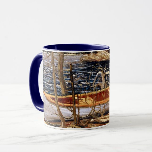 Mug Le canoé, art par Tom Thomson (Devant gauche)