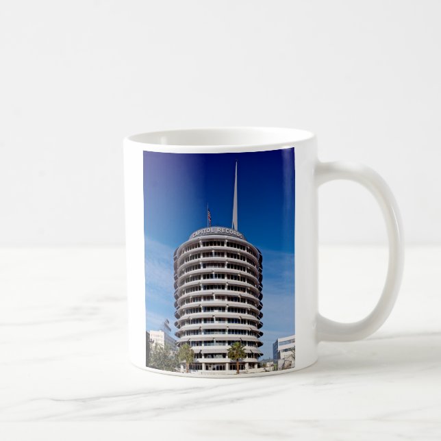 Mug Le capitol enregistre la LA de tour (Droite)