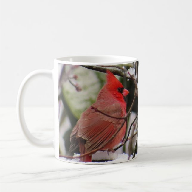 Mug Le cardinal du Nord par Birding Collectibles (Gauche)