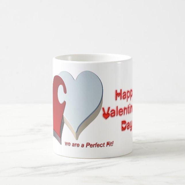 Mug Le casse-tête de Valentine (Centre)