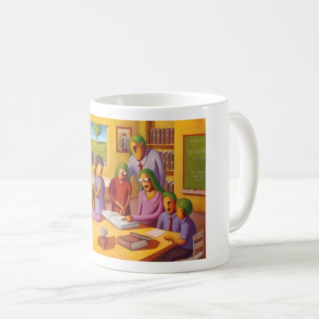 Mug "Le cercle d'apprentissage" (Devant droit)