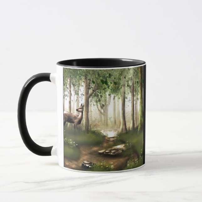 Mug Le Cerf dans les bois (Gauche)