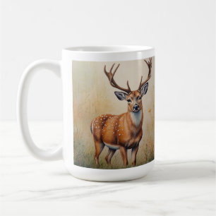 Mug Le Cerf Majestic Dans La Forêt D'Automne