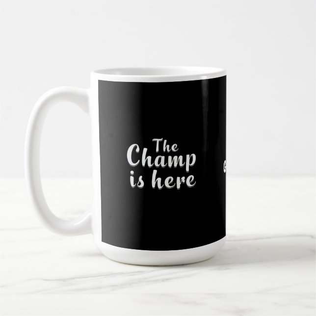 Mug Le Champ est ici Imaginaire Football & Sports (Gauche)