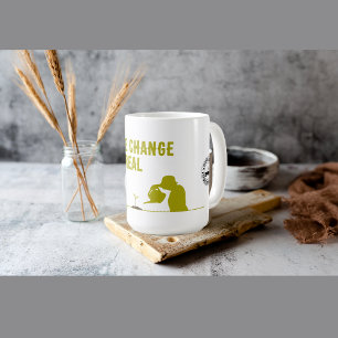 Mug Le changement climatique est un vrai café